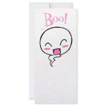 Boo!'s rack bookmark place card rack card design