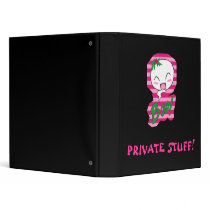 boo! secrets binder