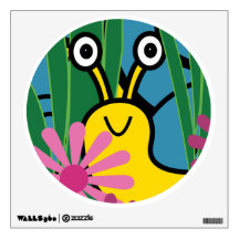 Boo Snail Wall Decal - Cute Snail Decal