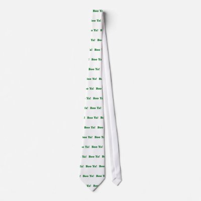 Boo Ya! Tie by DuncansDesigns