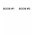 BOOB #1, BOOB #2 Tee t-shirts by benbenu BOOB #1, BOOB #2 Tee t-shirts