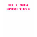 Boob - A - Palooza t-shirts