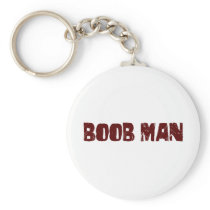 Boob Man Keychain