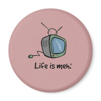 Boob Tube Refrigerator Magnet