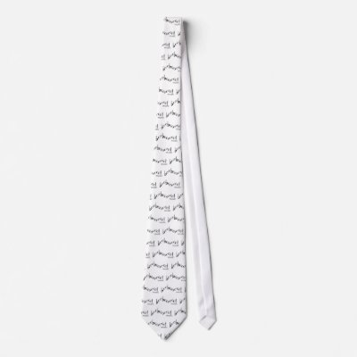 Boobeescoot White Tie by boobeescoot