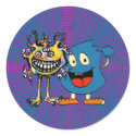 Boober & Freddy Stickers - Add Your Text by 3DMOONMAN Boober & Freddy Stickers - Add Your Text