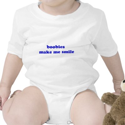 Boobies Make Me Smile Tee Shirt by The_Shirt_Ranch