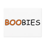Boobies Postcard