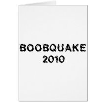 BOOBQUAKE 2010 products Cards