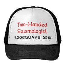 BOOBQUAKE seismologist hat