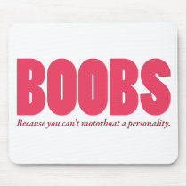 BOOBS MOUSE PADS