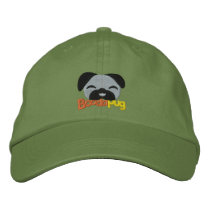 Boodapug Embroidered Hat (Orange Type) embroidered hats by Boodapug Boodapug Embroidered Hat (Orange Type) embroidered hats