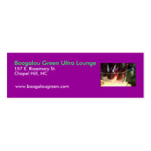 Boogalou Green Business cards