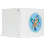 Boogie Blue Jay 3 Ring Binder