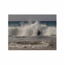 Boogie Boarding Mauna Kea Cut Outs