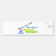 Boogie Boogie Bumper Stickers