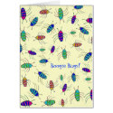 Boogie Bugs! "Let's Boogie!" Card