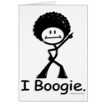 Boogie Greeting Card