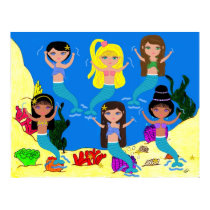 Boogie Down in Mermaid Town posters by KirstenEdwards Boogie Down in Mermaid Town posters