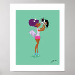 Boogie Loves The Mazeppa Print
