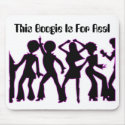 Boogie Mousepad by myrjala Boogie Mousepad