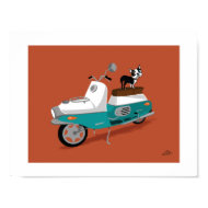 Boogie on Cezeta print