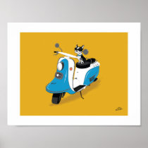 Boogie on Fuji Rabbit posters