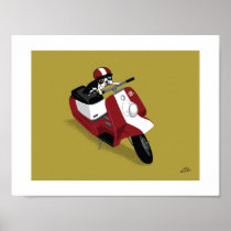 Boogie on Harley posters