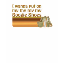 Boogie Shoes Disco Vintage T-shirt by LoisLame Boogie Shoes Disco Vintage T-shirt