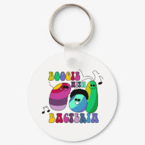 Boogie with Bacteria keychains by SuperBug Boogie with Bacteria keychains