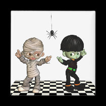 Boogie-Woogie Halloween  Magnet magnets
