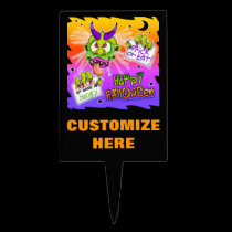 BOOGYMAN HALLOWEEN CAKE TOPPER PICK cake picks