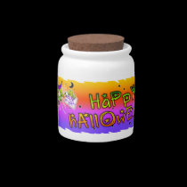 BOOGYMAN HALLOWEEN CANDY or TREAT JAR candy jars
