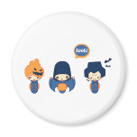 Booh! 2 fridge magnets
