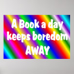 Book a Day Poster - Starting at $11.80