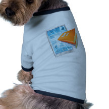 Book app phone concept dog t shirt