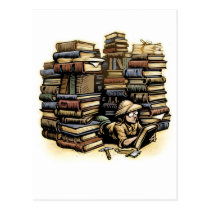 Book Archaeologist Postcard postcards