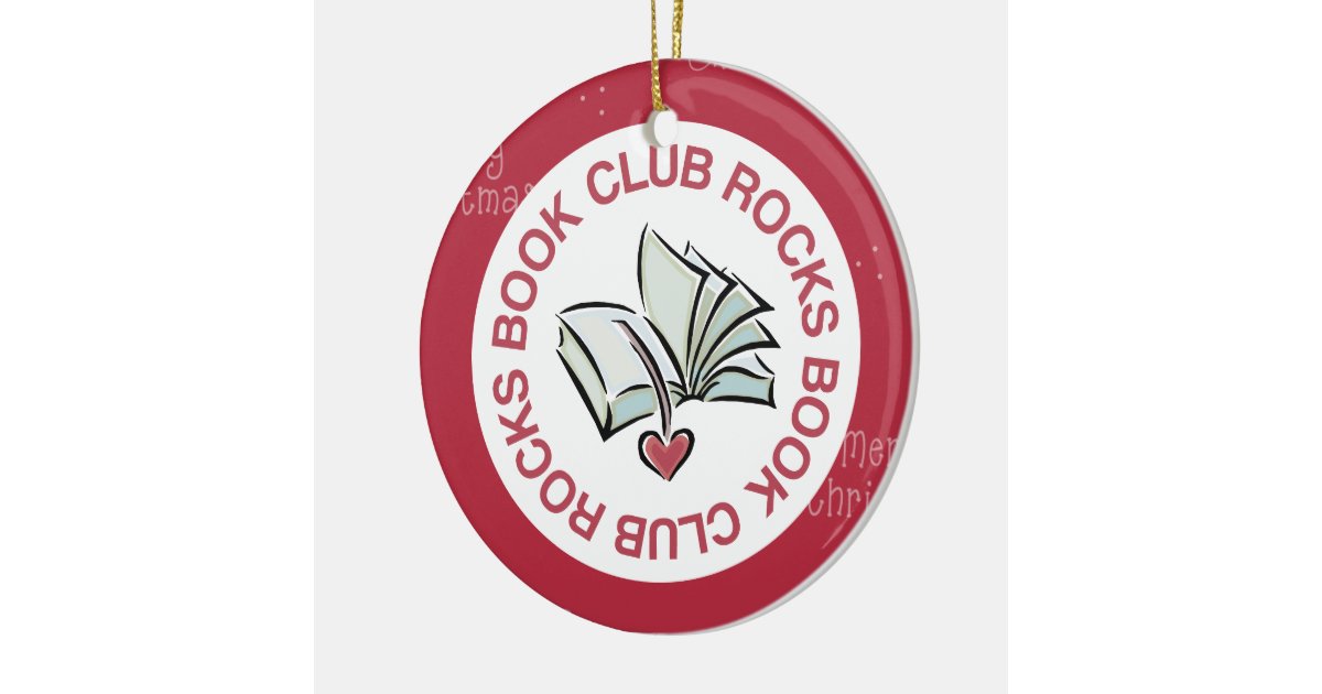 book club christmas ornament keepsake gift zazzle book club christmas ornament keepsake gift zazzle