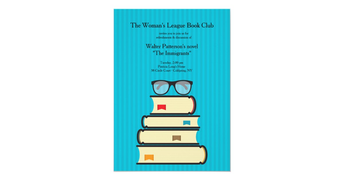 book-club-invitation-zazzle