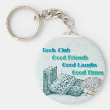 book club key chain