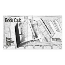 book club profile card business cards by arphot book club profile card business cards