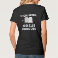 Book Club Reading Crew T-shirts