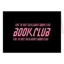 Book Club Rules Card