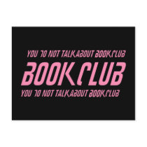 Book Club Rules postcards by elliel Book Club Rules postcards