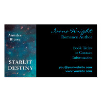 Book Cover Author Business Card business cards