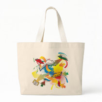 Book Explosion Tote Bag