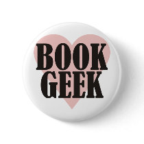 Book Geek Buttons