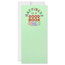 Book Happiness rack cards by SchoolAids Book Happiness rack cards