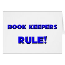Book Keepers Rule! cards