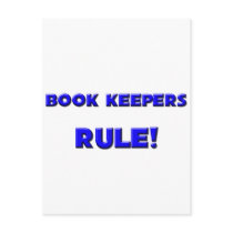 Book Keepers Rule! postcards